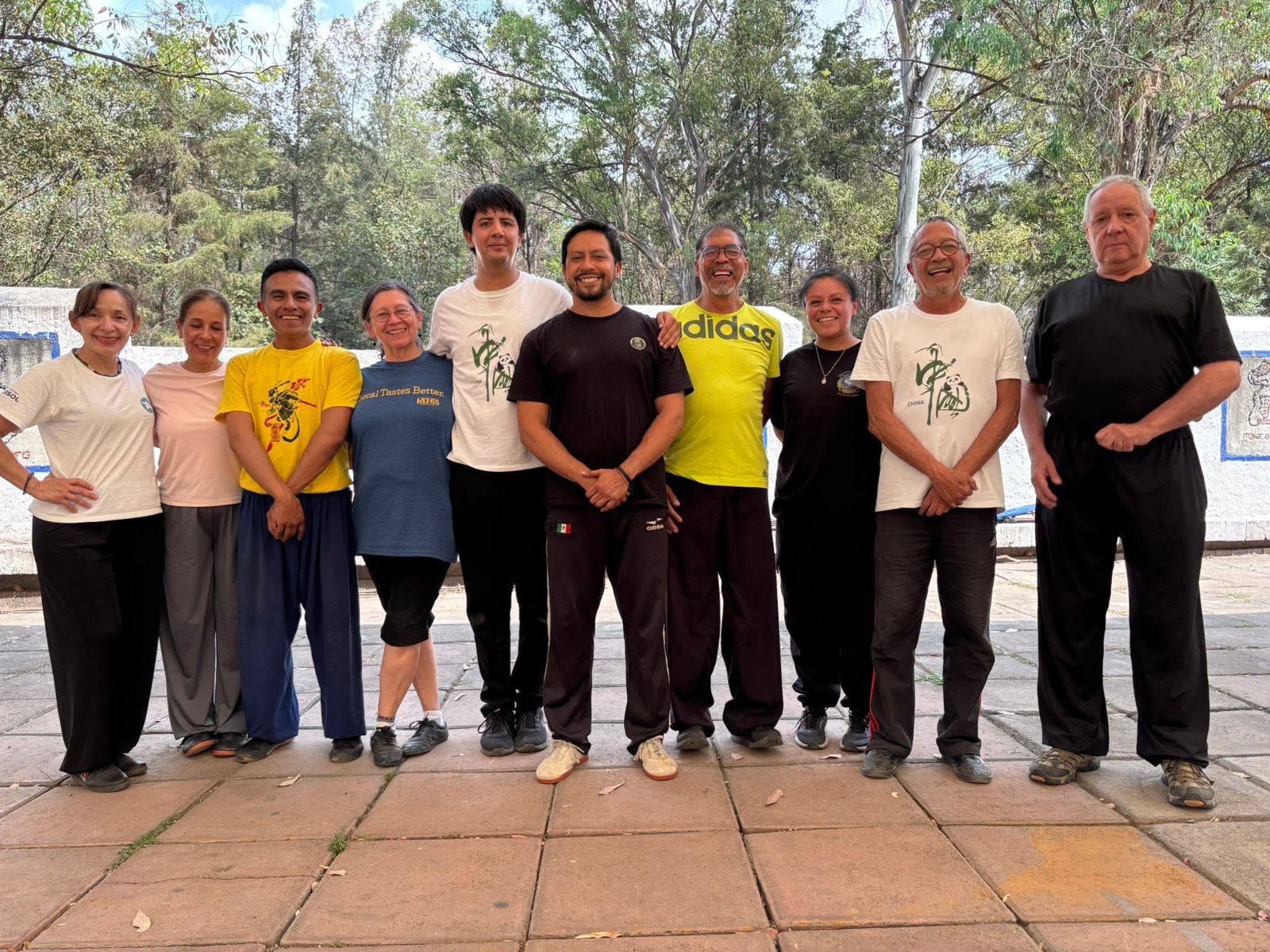 Curso de tai chi con dble sable estilo chen